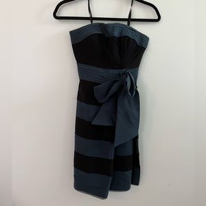 NWT Anthropologie Hitherto Strapless Bow Mini Dress